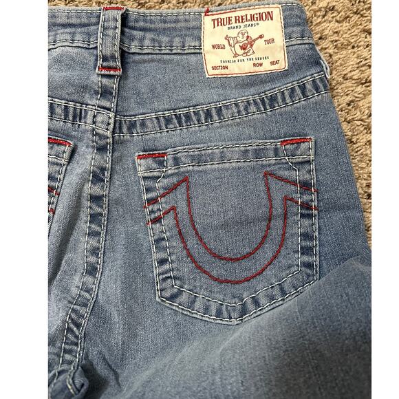True Religion 207789 San Clemente Charlie HR Vintage Flare Jeans Size 28 New - Picture 9 of 9